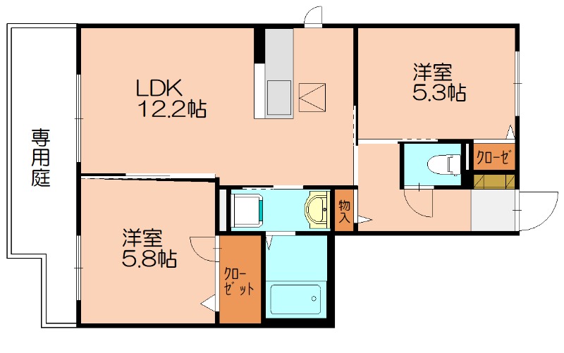 部屋写真