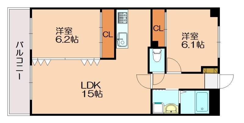 部屋写真