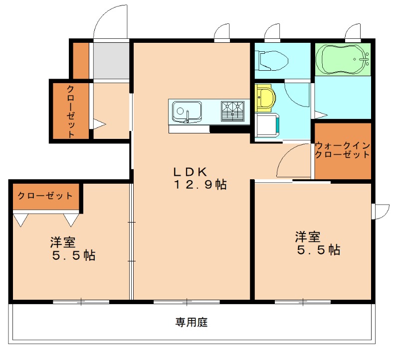 部屋写真