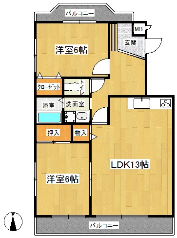 部屋写真