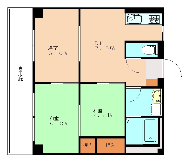 部屋写真