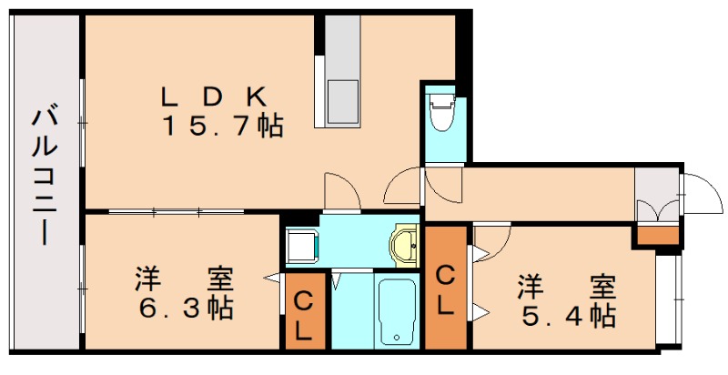部屋写真