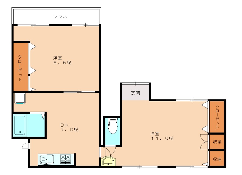 部屋写真
