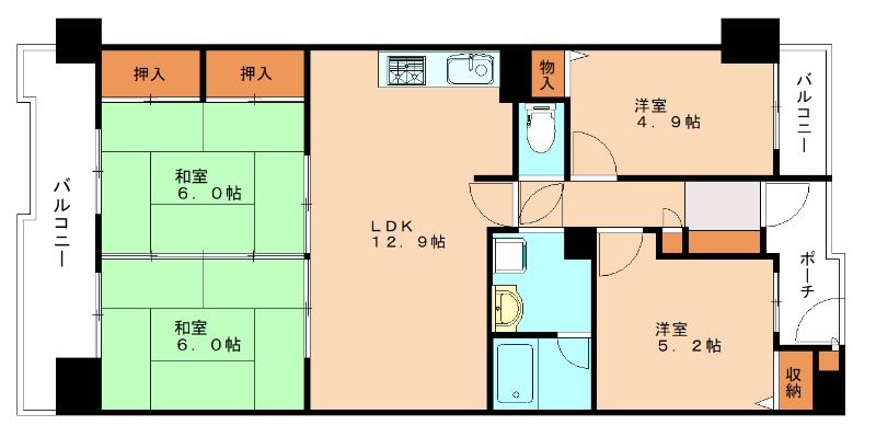 部屋写真