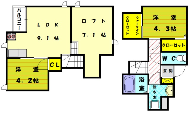 部屋写真
