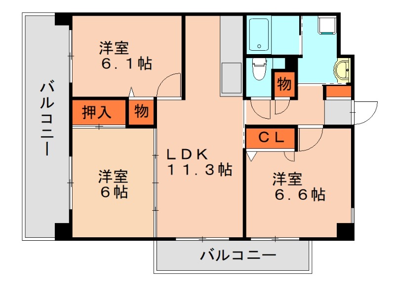 部屋写真
