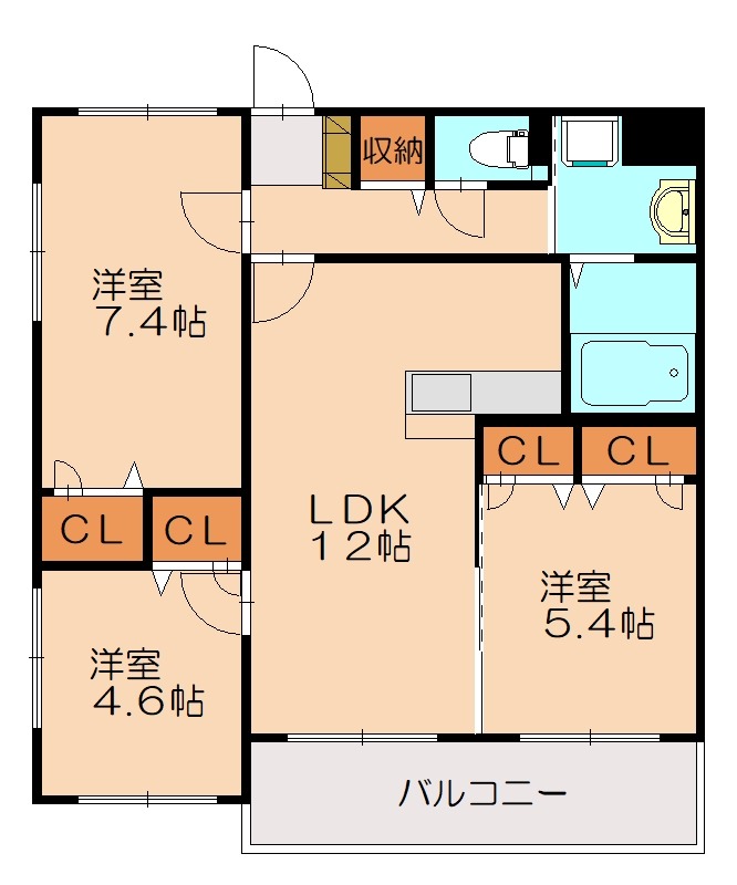 部屋写真