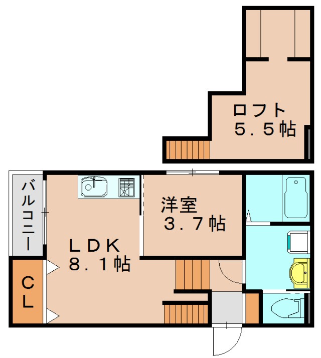 部屋写真
