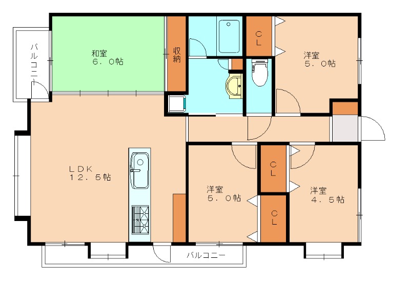 部屋写真