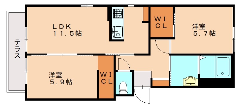 部屋写真