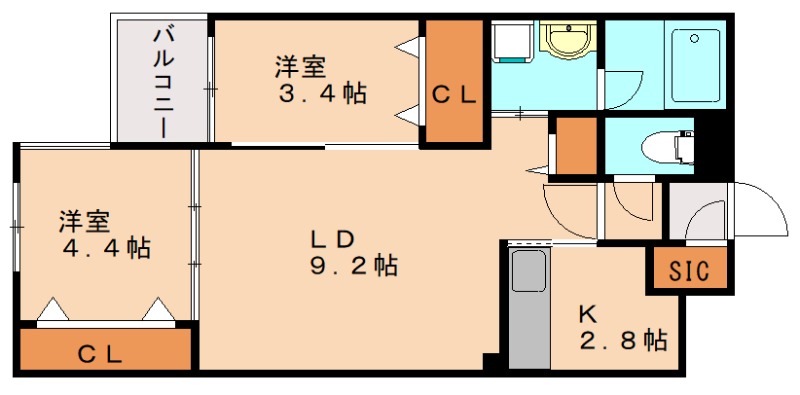 部屋写真