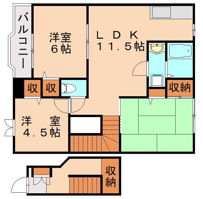 部屋写真