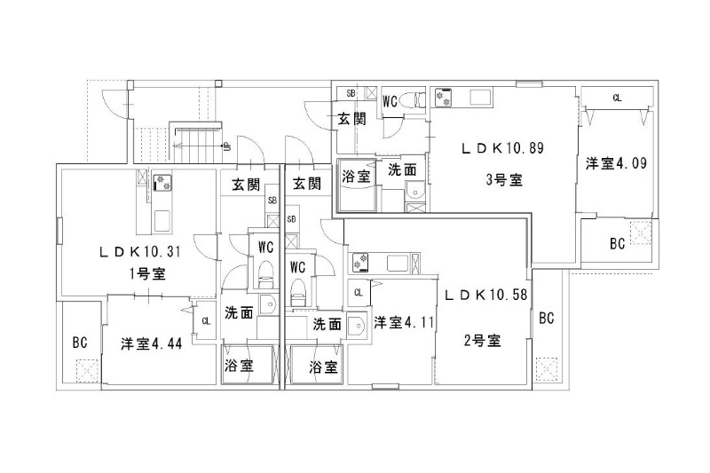部屋写真