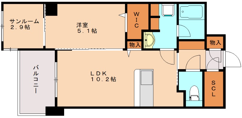 部屋写真