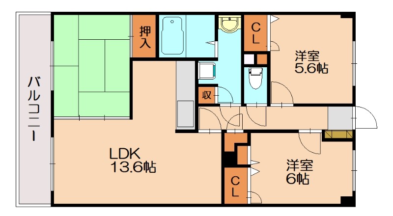 部屋写真
