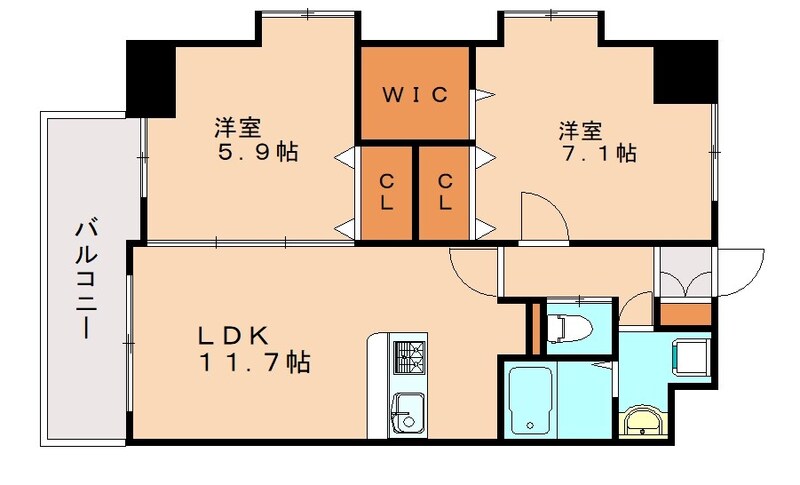 部屋写真