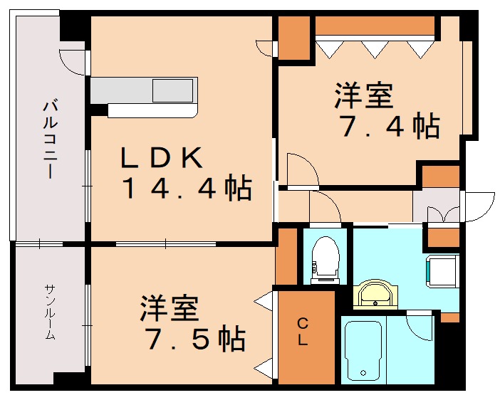 部屋写真