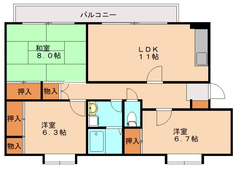 部屋写真