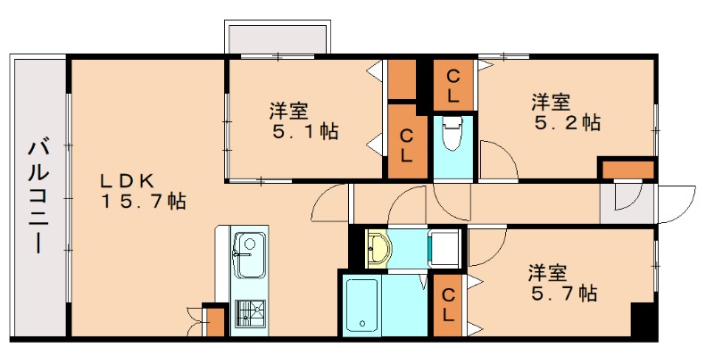 部屋写真