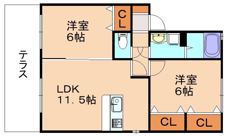 部屋写真