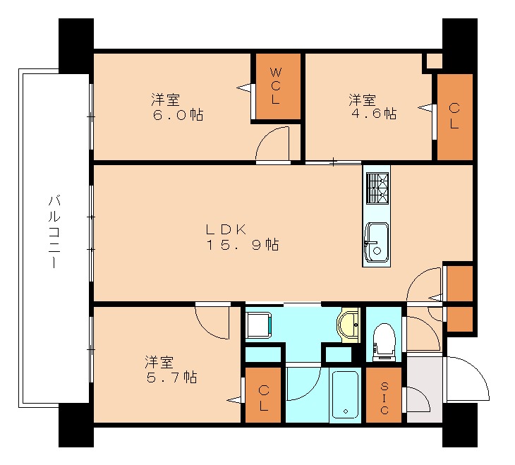部屋写真