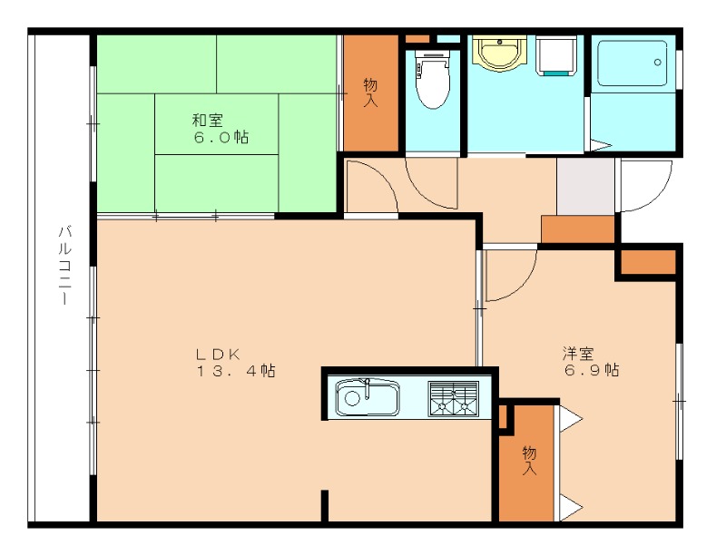 部屋写真