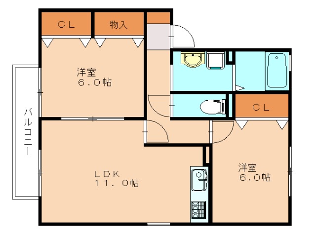 部屋写真