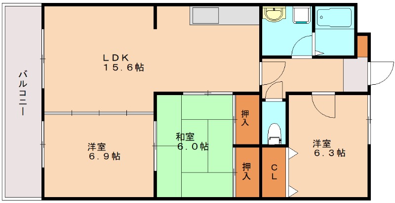部屋写真