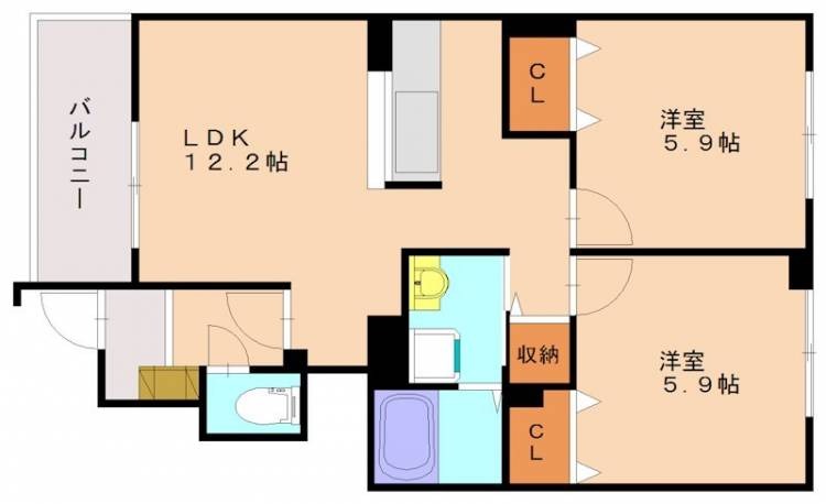 部屋写真