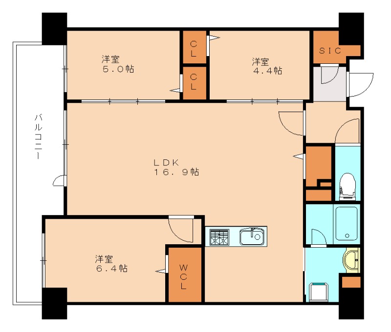 部屋写真