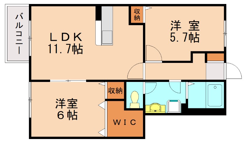 部屋写真