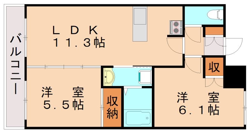 部屋写真
