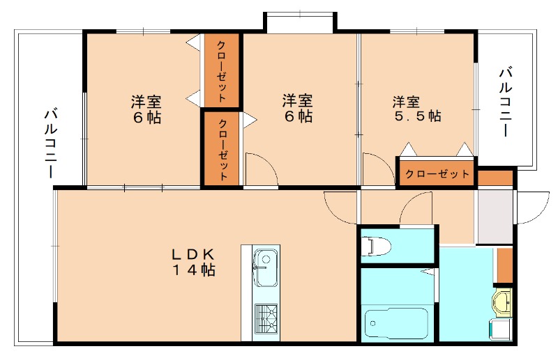 部屋写真