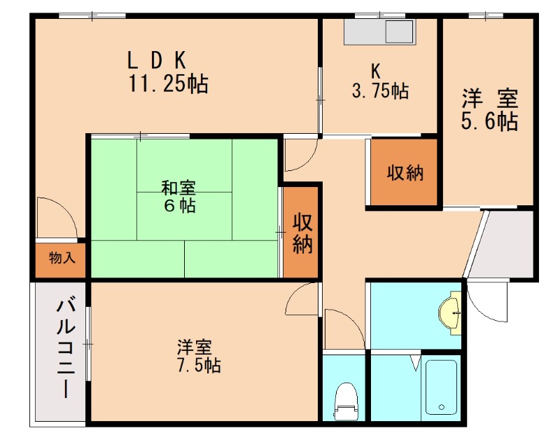 部屋写真