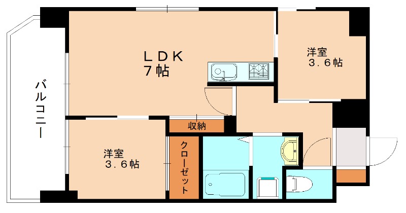 部屋写真