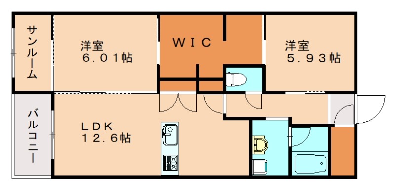 部屋写真