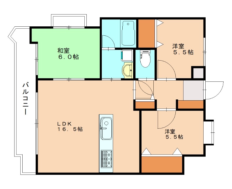 部屋写真