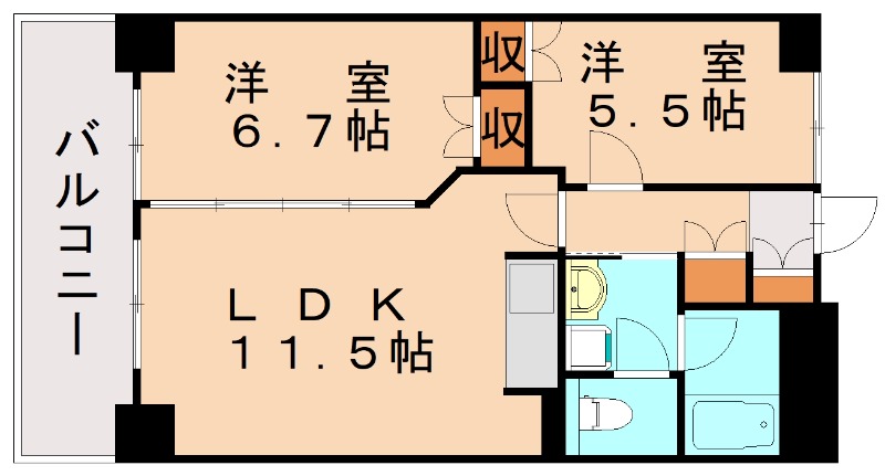 部屋写真