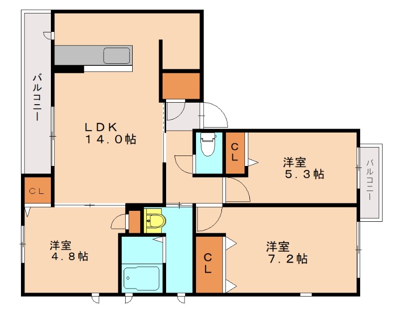 部屋写真