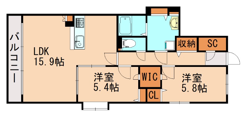 部屋写真