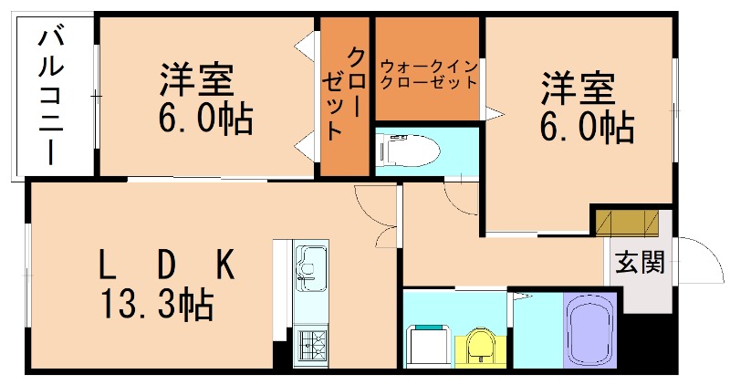 部屋写真