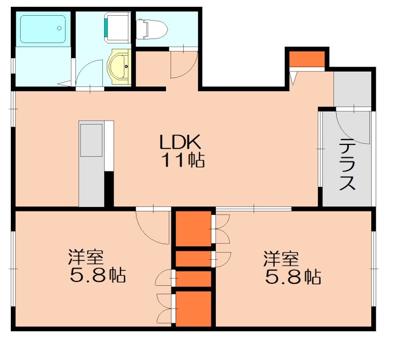 部屋写真