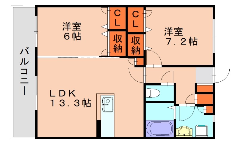 部屋写真