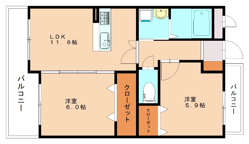 部屋写真
