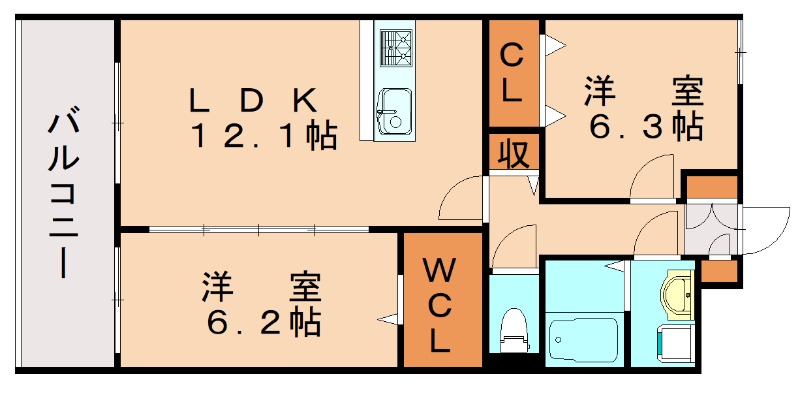 部屋写真