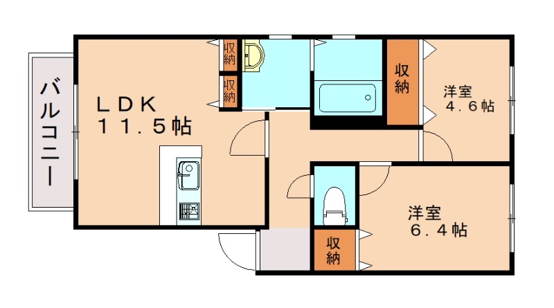 部屋写真