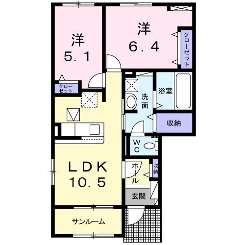 部屋写真