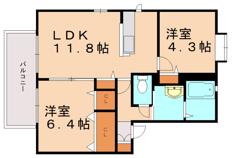 部屋写真