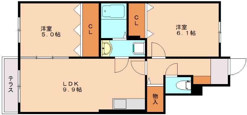 部屋写真