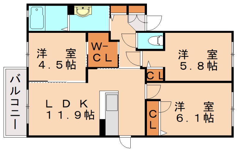 部屋写真